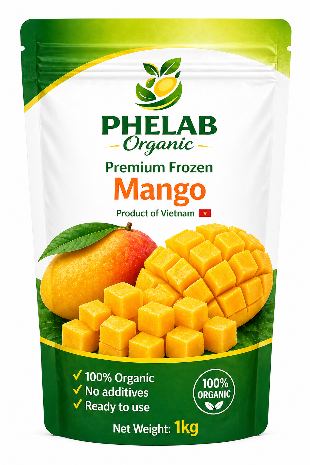 Mango (Xoài) – Organic Frozen