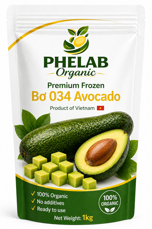 Avocado (Bơ 034) – Organic Frozen